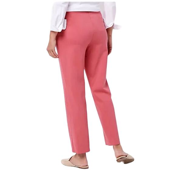 Isaac Mizrahi Live Regular 24/7 Stretch Knit Ankle Pant MEDIUM CAMEL NWOT SIZE L - Picture 3 of 6